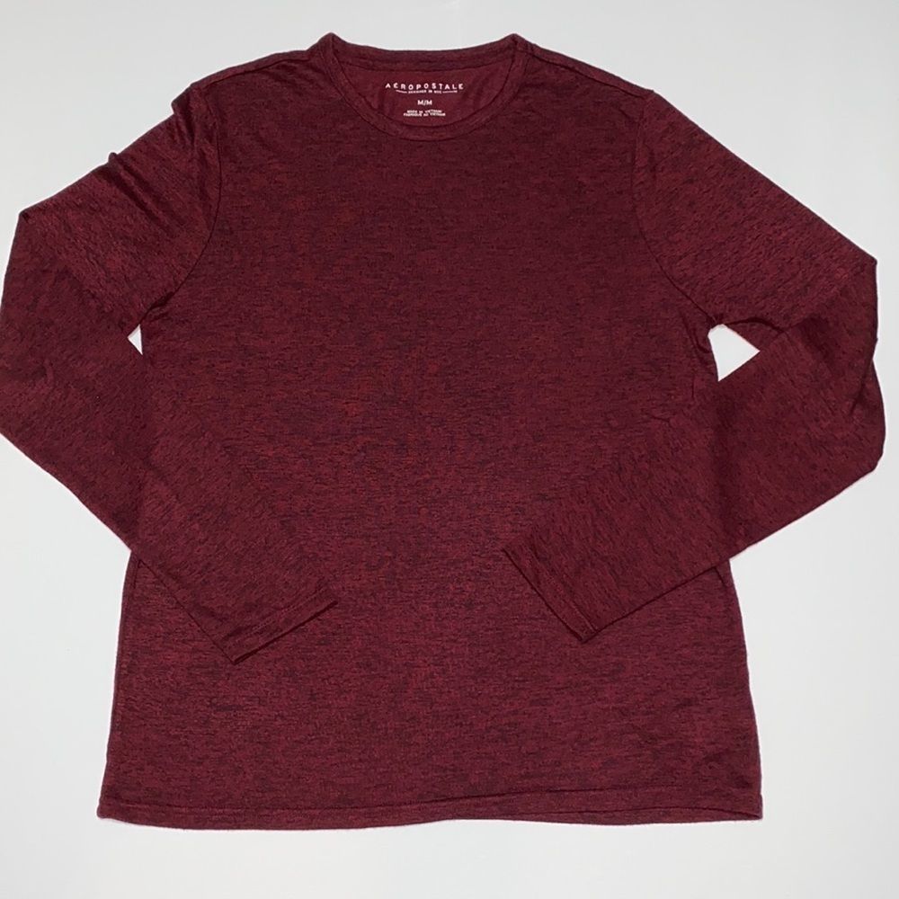 men’s lightweight aeropostale crewneck sweater
